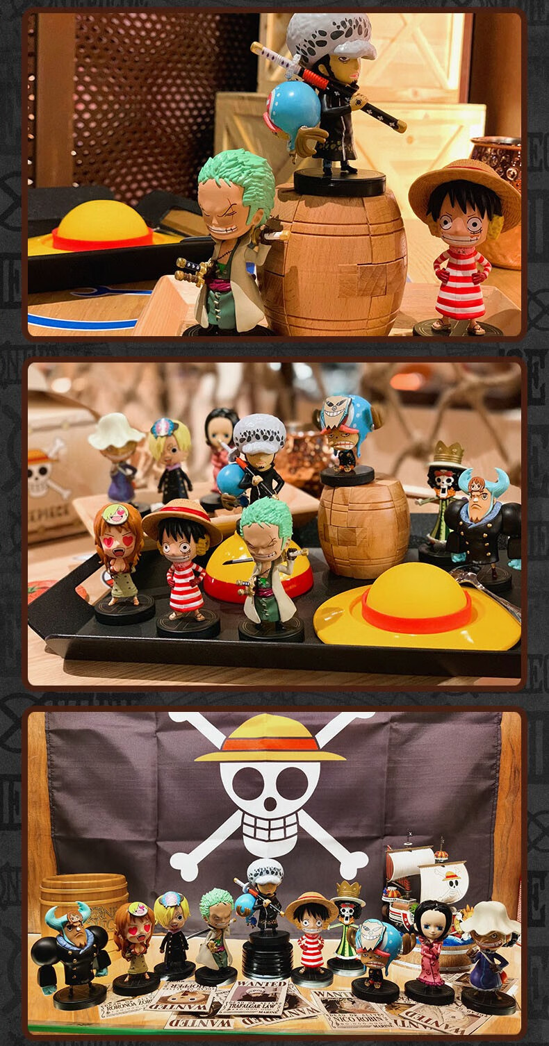 海贼王手办海贼王盲盒网红玩具盲盒手办盲盒娃娃全套惊喜生日礼物海贼