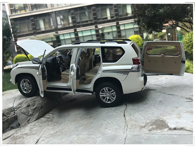 1:18 霸道prado普拉多 汽车模型 一汽丰田原厂 2010款越野车仿真车模