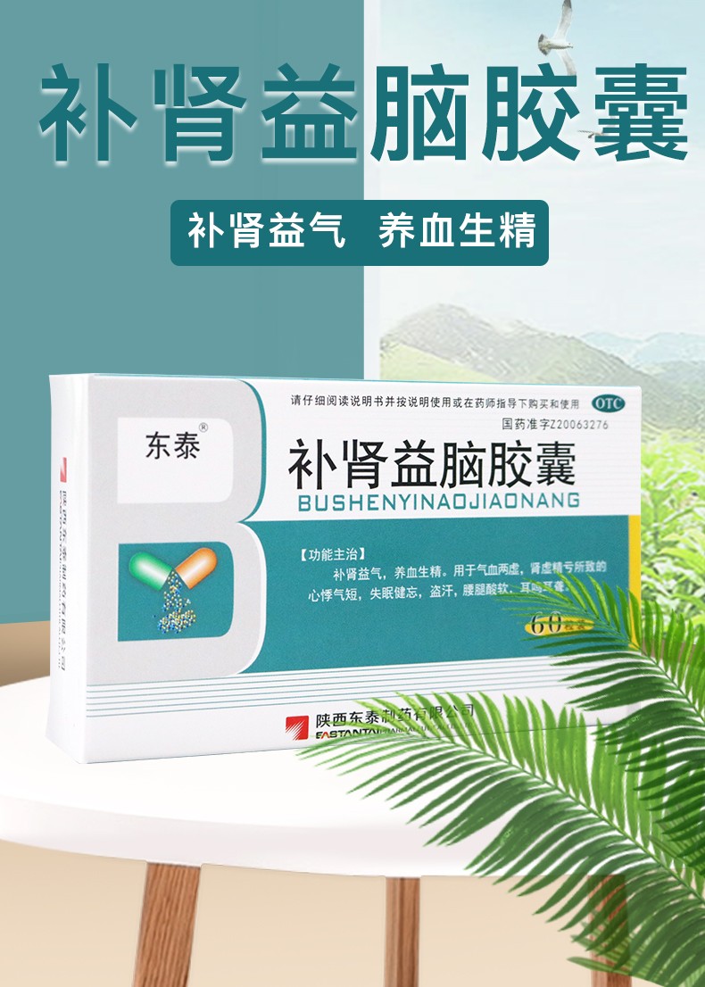东泰 补肾益脑胶囊 0.