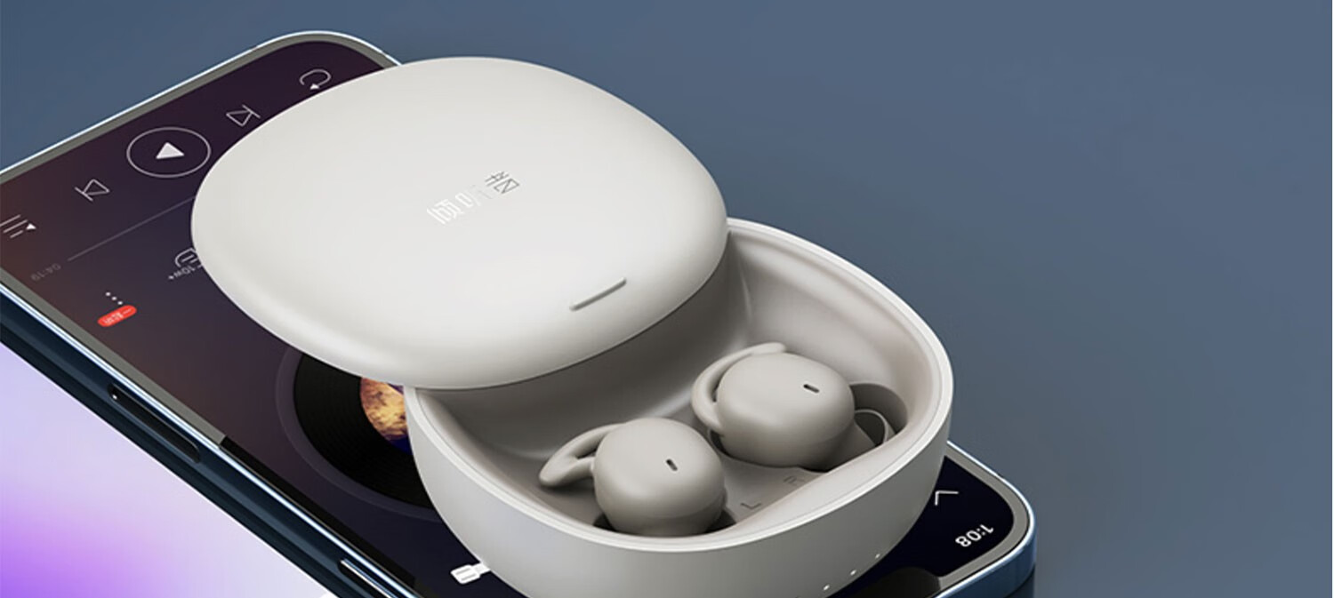 倾听者qtz华为适用真无线asmr蓝牙睡眠耳机侧睡无痛感降噪运动入耳式