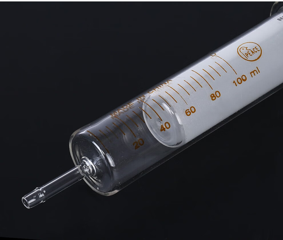 御祥康加厚玻璃针筒喂食器灌肠器针管鼻饲胃管注射打流食助推器喂饭