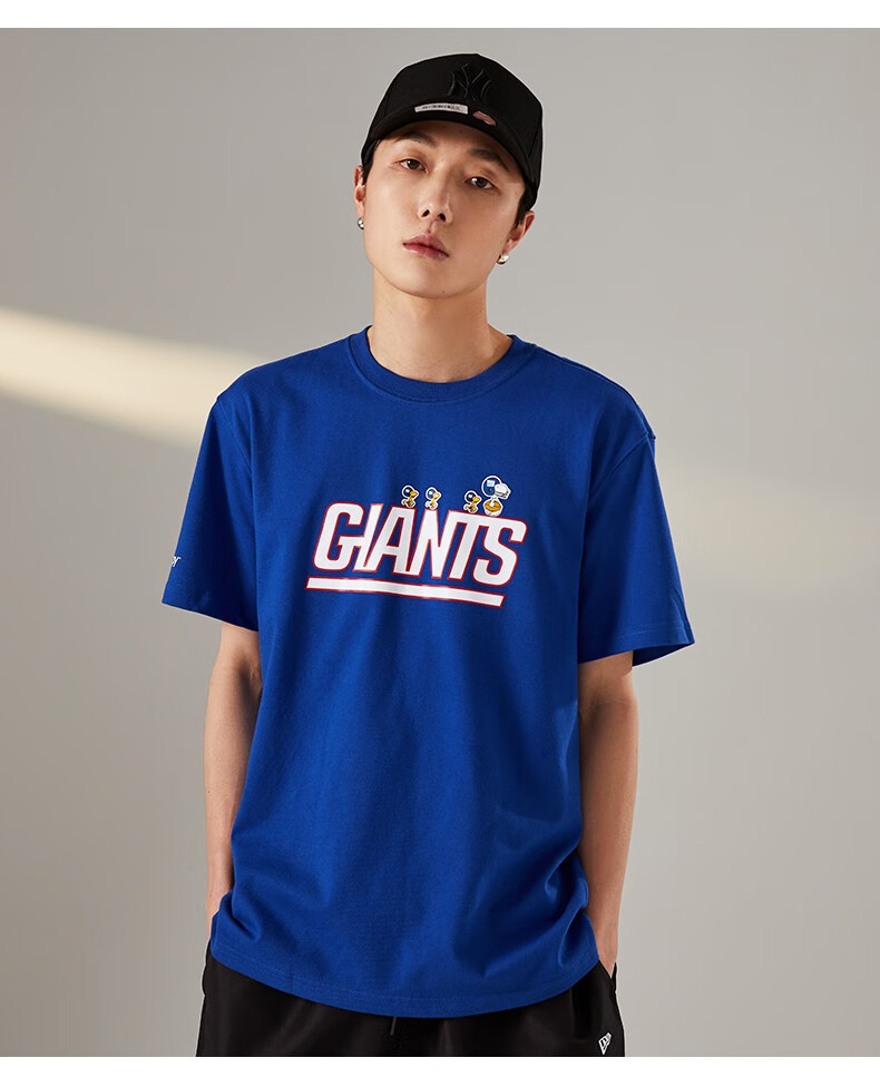 newera纽亦华史努比联名系列圆领短袖运动休闲时尚潮款夏季百搭舒适