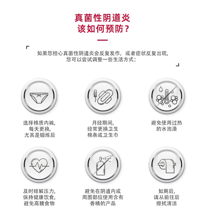 妇科用药阴道炎 霉菌性阴道炎阴道瘙痒 念珠菌外阴阴道病一片一疗程 3