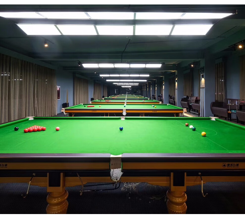 健英jianying室内台球桌标准斯诺克桌球台家用斯洛克桌球案球台定制jy