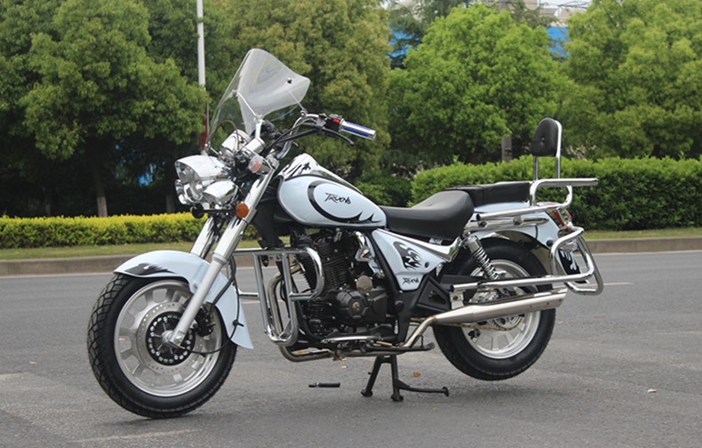 复古风暴太子摩托车跑车踏板车燃油款款骑士车跨骑太子