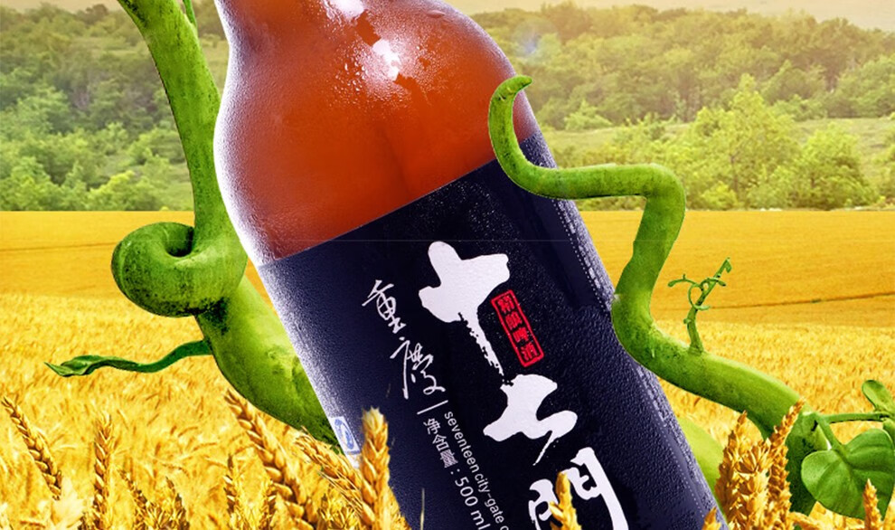 十七门精酿啤酒整箱 经典 重庆啤酒小麦白 德国啤酒工艺 500ml*12瓶装