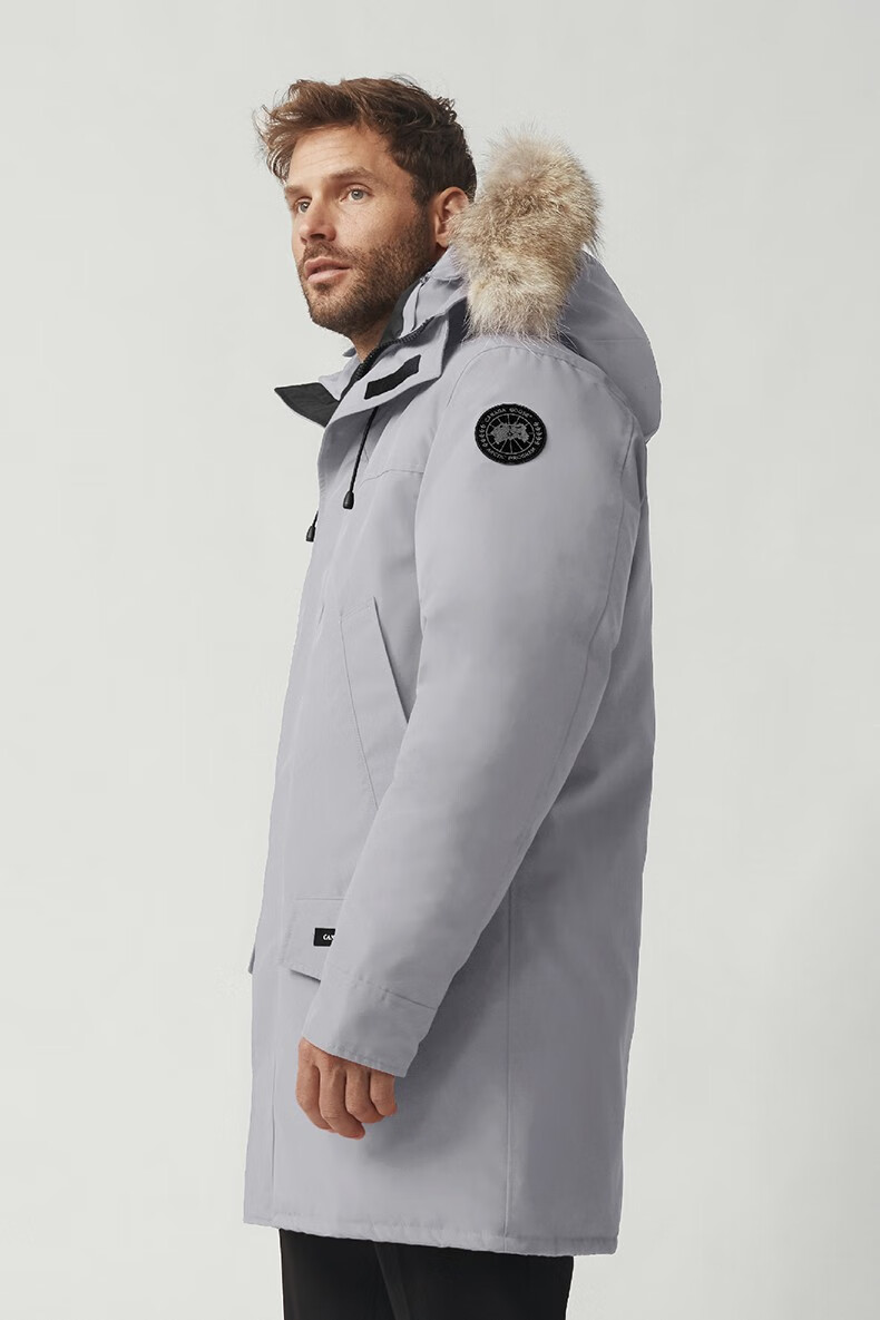 canadagoose加拿大鹅langford黑标派克大衣2062mb大鹅羽绒服200银桦色