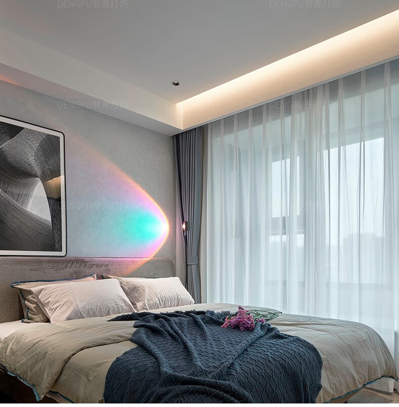 光巨量 洗墙灯线性灯反光灯槽线型灯嵌入式回光槽天花悬浮吊顶线形灯