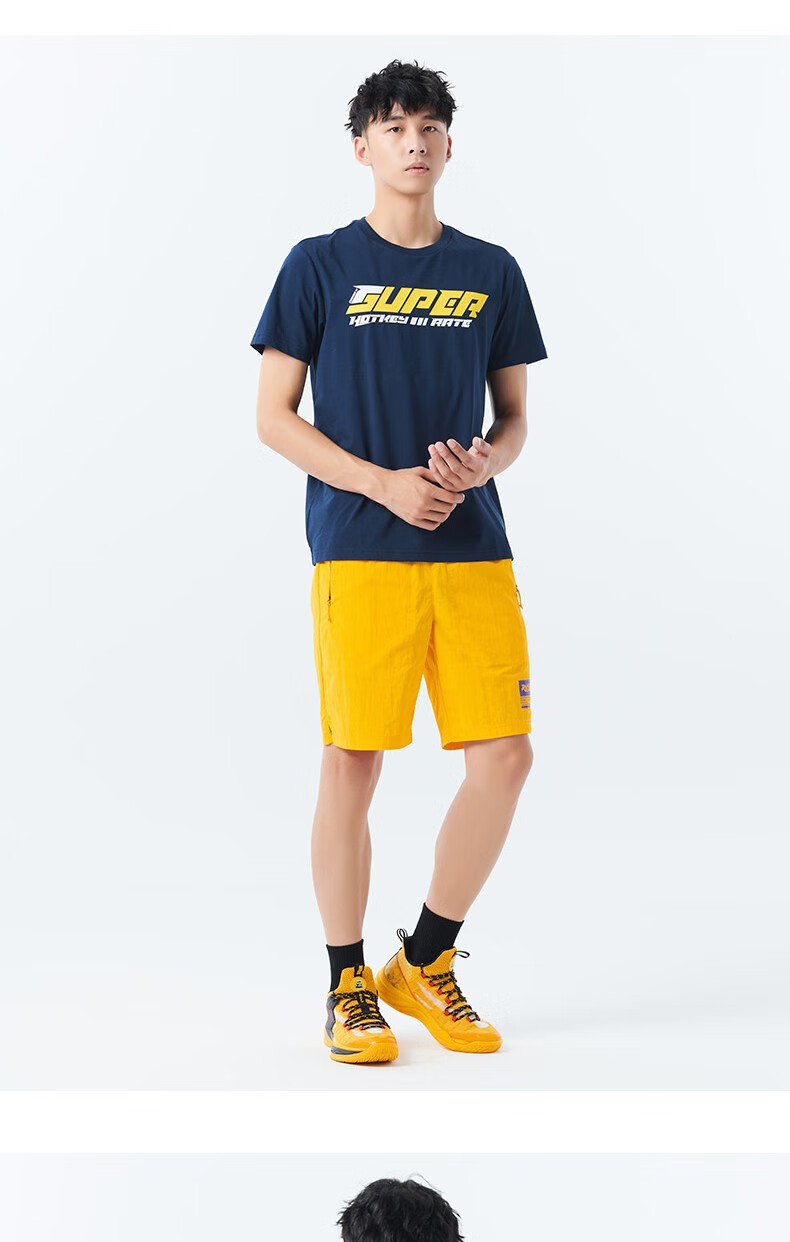 361运动t恤男2020夏秋新款常规休闲上衣生活圆领套头薄款短袖三六一度