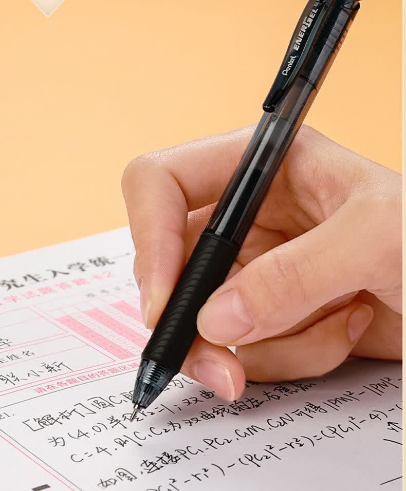 派通bln105按动中性笔(红色3支) 0