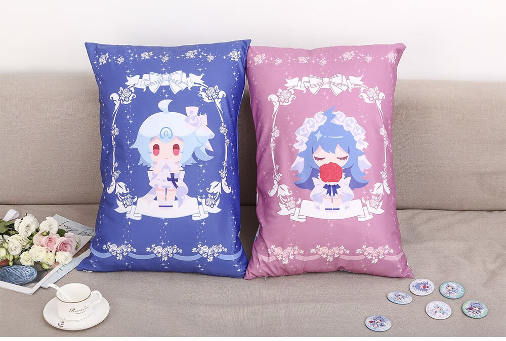 现货bilibili哔哩哔哩十周年2233娘花嫁抱枕靠枕公仔床头玩偶幻星集