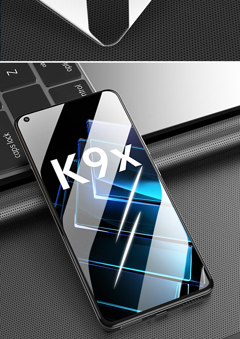 造贝zaobeioppok9x钢化膜高清透明保护膜oppok9x全屏手机贴膜防爆防刮