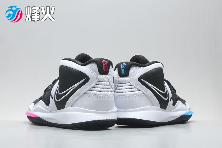 烽火体育 nike kyrie8 欧文8黑银色气垫缓震实战篮球鞋 dc9134 001 dc