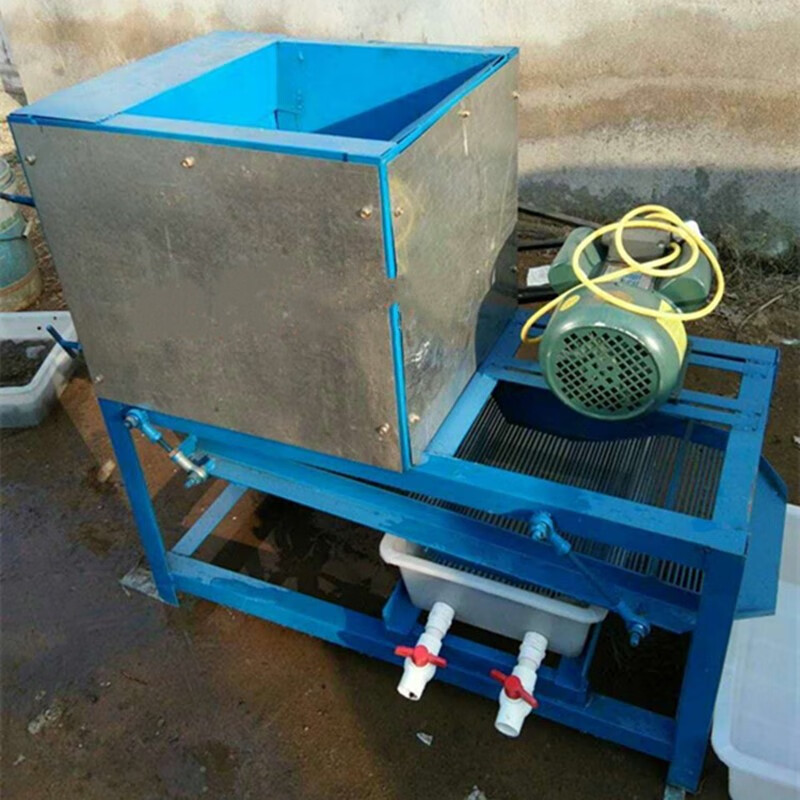 厂家直供田螺肉壳分离机全自动双道分离螺蛳取肉脱壳机大型分体定制可