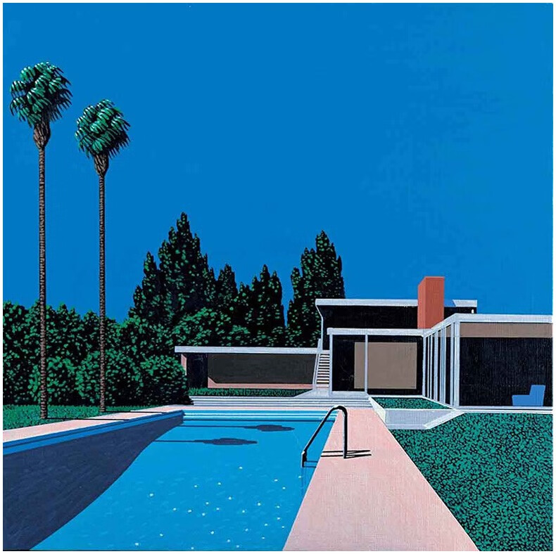 《【现货】永井博 热带现代风格风景画 tropical modern 日文插画