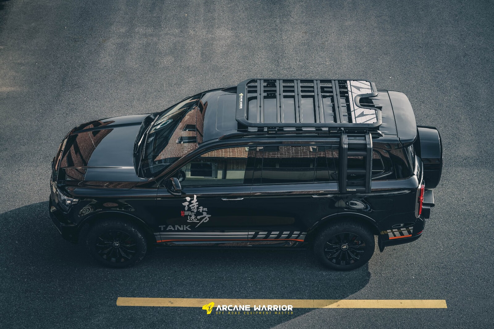 arcanewarrior坦克500行李架车顶平台多功能拓展专用越野无损改装坦克