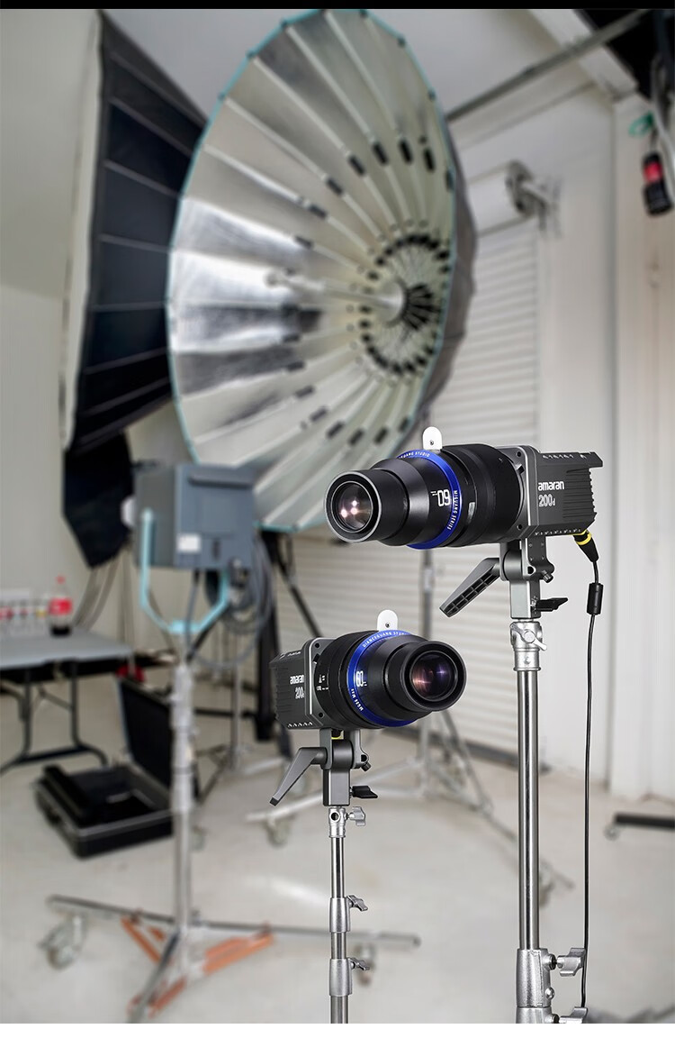 miaotu妙图摄影聚光筒mg06max保荣保富图闪光灯led常亮灯束光筒成像