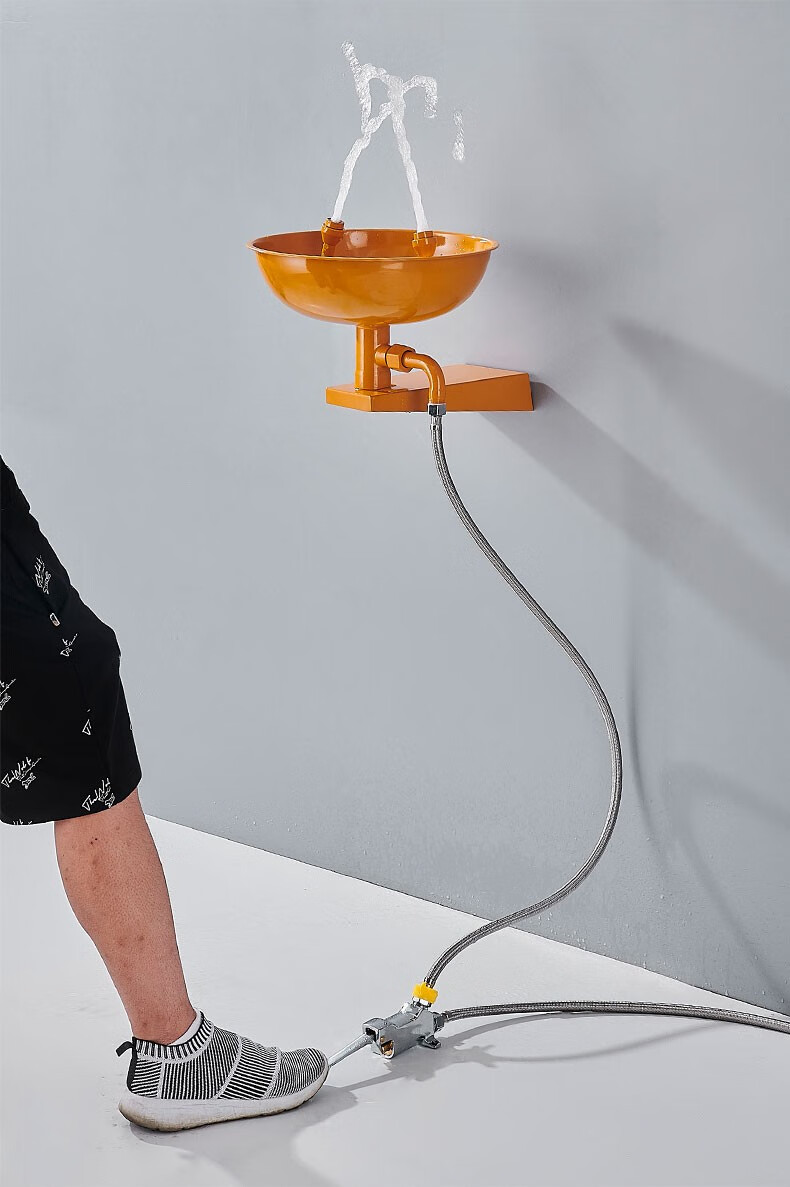 达点不锈钢304应急简易紧急洗眼器台式洗眼器验厂简易洗眼器 壁挂洗眼