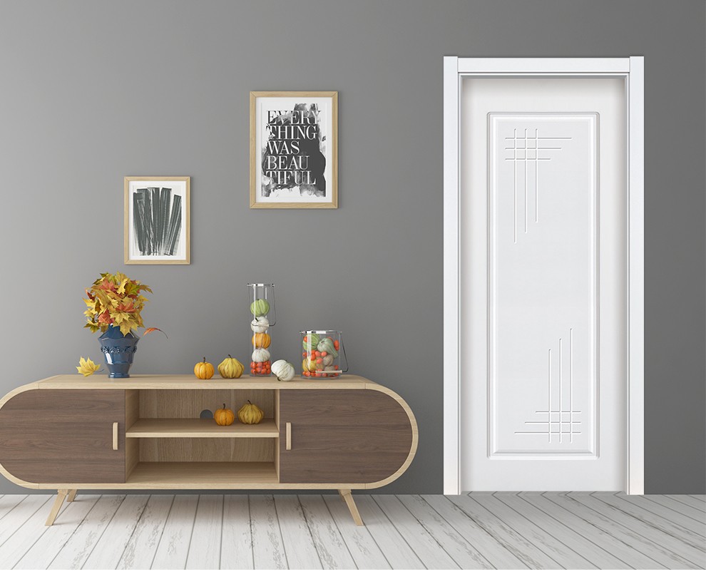 mexin美心蒙迪木门简约室内烤漆门环保木纹转印工艺木质复合门套装