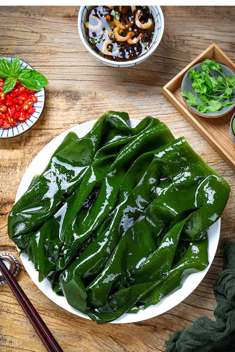 百鱼居盐渍裙带菜整箱5斤海带丝海带苗儿童嫩非特级芽新鲜盐渍白菜