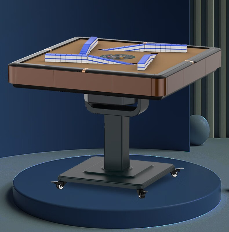 四方城折叠麻将机全自动家用餐桌两用第三代旋翼迷你过山车麻将桌酒店