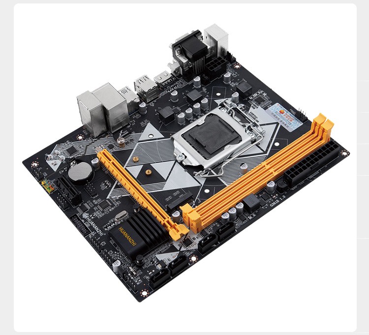 huananzhi华南金牌b75b85h61电脑主板cpu套装台式1150针i3i51155针b75