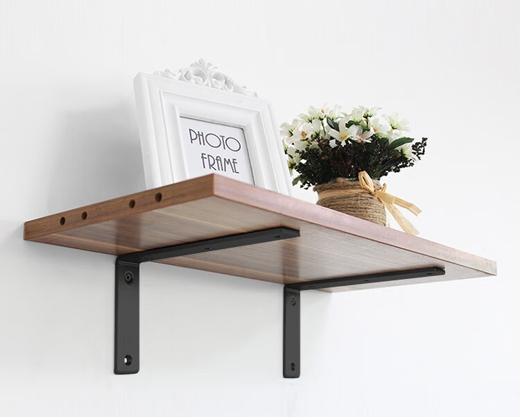 bolleya烤漆三角支架l型90度置物架墙上支撑隔板托架层