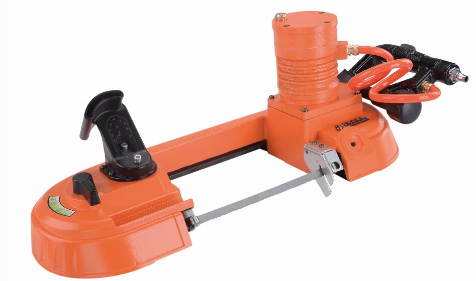 凯德龙气动带锯机小型电动家用锯床台式金属切割木工带锯机立卧式100