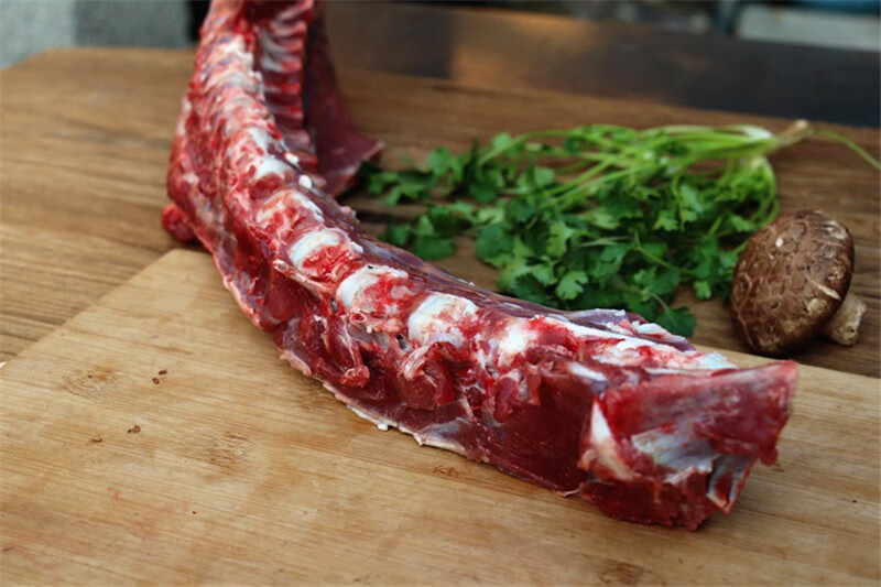 带肉羊蝎子 带肉羊脊骨 羊脖骨 羊脊椎骨煲汤火锅食材 大菜园 10斤