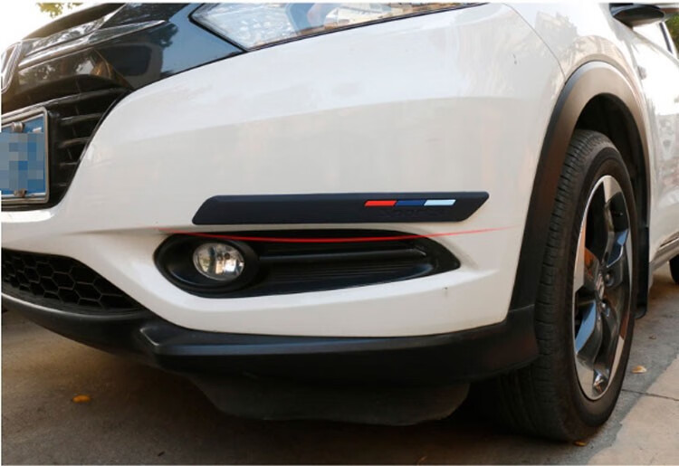 海崎汽车防撞条前后保险杠防撞贴轮眉防碰防擦条通用型车轮车身装饰条