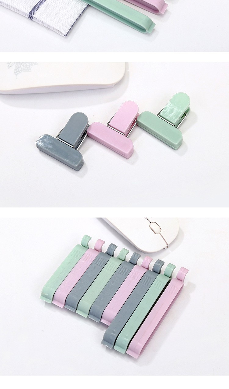 12个装封口夹零食食品夹子密封袋子封袋夹塑料袋夹食物封口密封夹