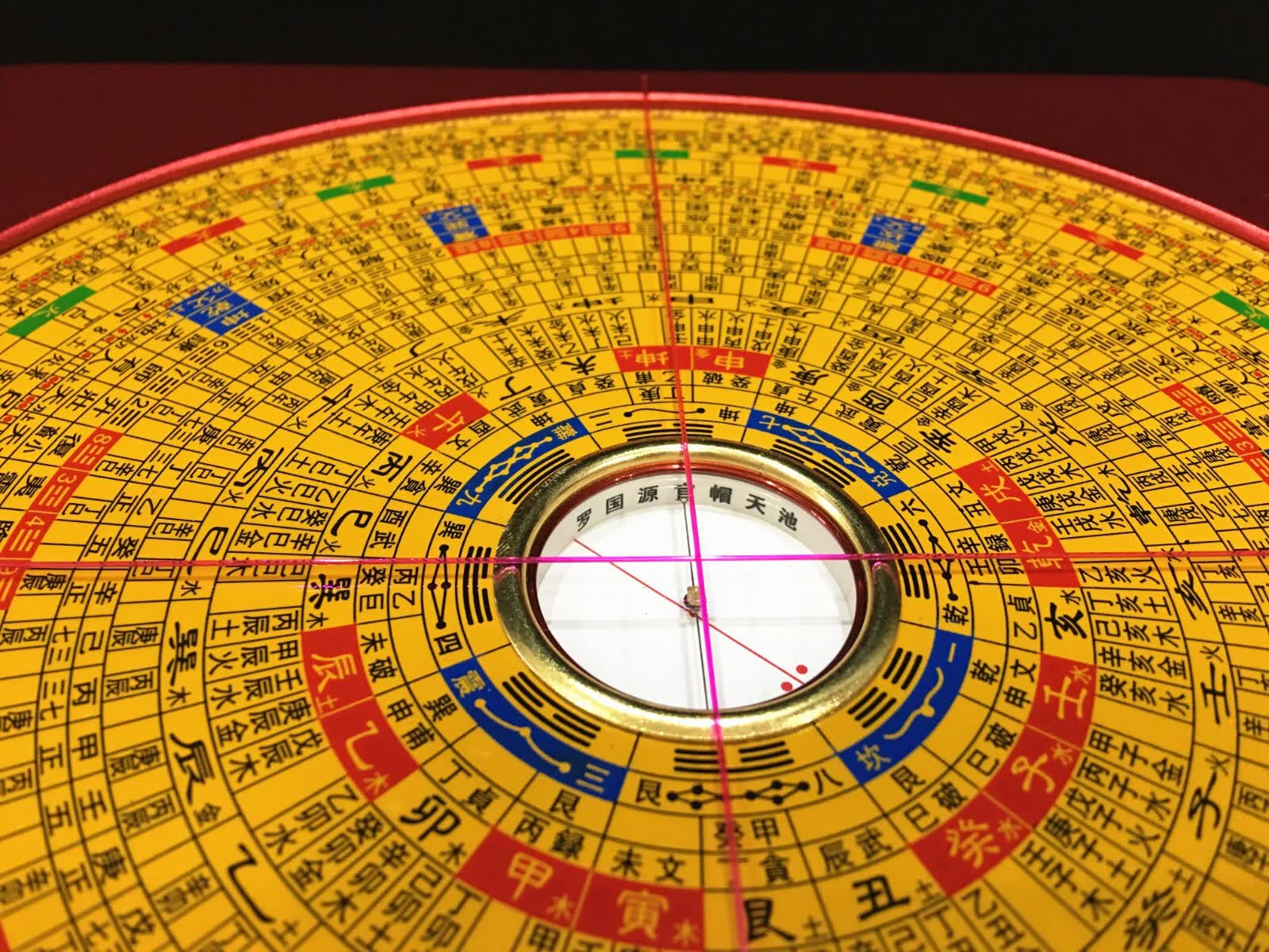 韵声易 集福堂7寸8寸9寸电子激光红外线罗盘风水定位仪铝合金高精度