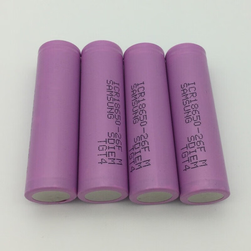 18650锂电池2600ma充电宝小风扇强光手电筒电池定制国产1200毫安电池