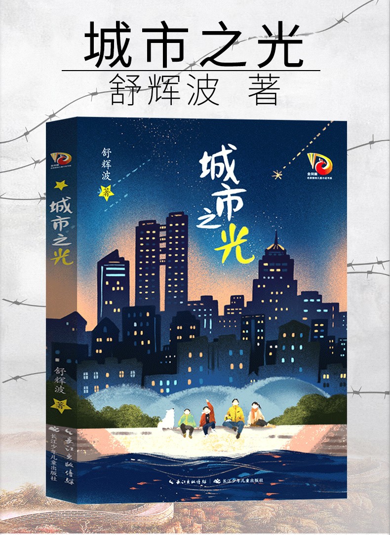 《城市之光书 舒辉波著 五年级必读的课外书老师书籍长江少年儿童出版