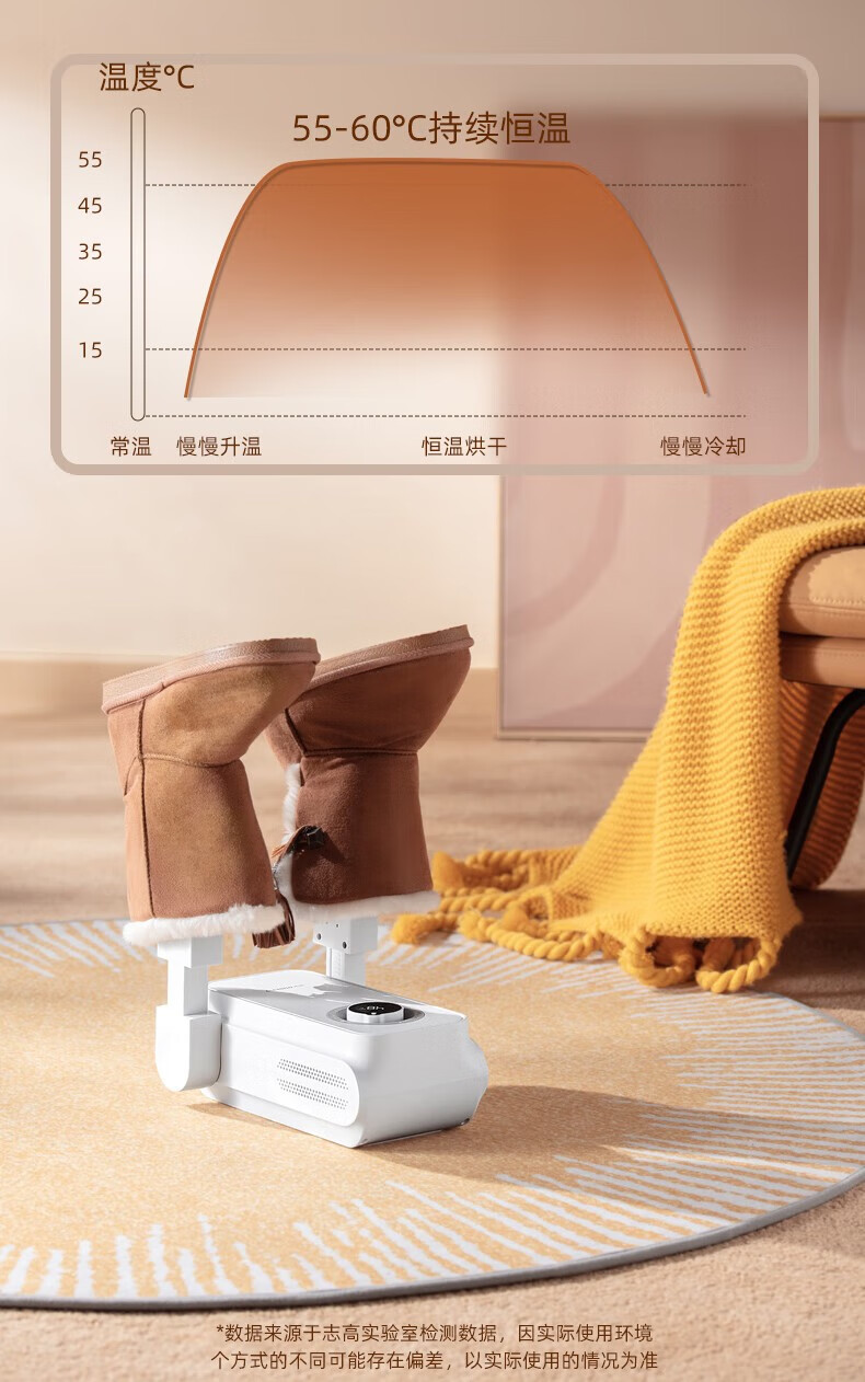 志高(chigo) 烘鞋器干鞋器鞋子烘干器 烘干机烘鞋机家用冬季暖鞋器