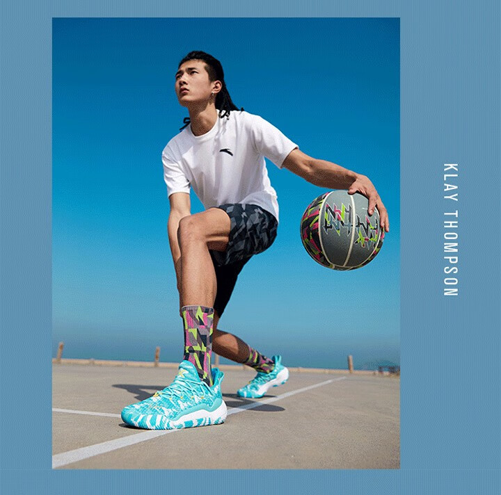 安踏篮球鞋kt签名篮潮篮球鞋轻骑兵5代夏季新款低帮实战篮球鞋男官方