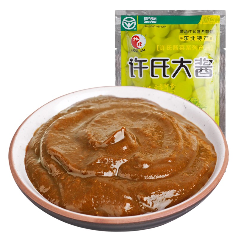新货【东北特产·产地直发】许氏大酱东北大酱双城许氏大酱黄豆酱炸酱
