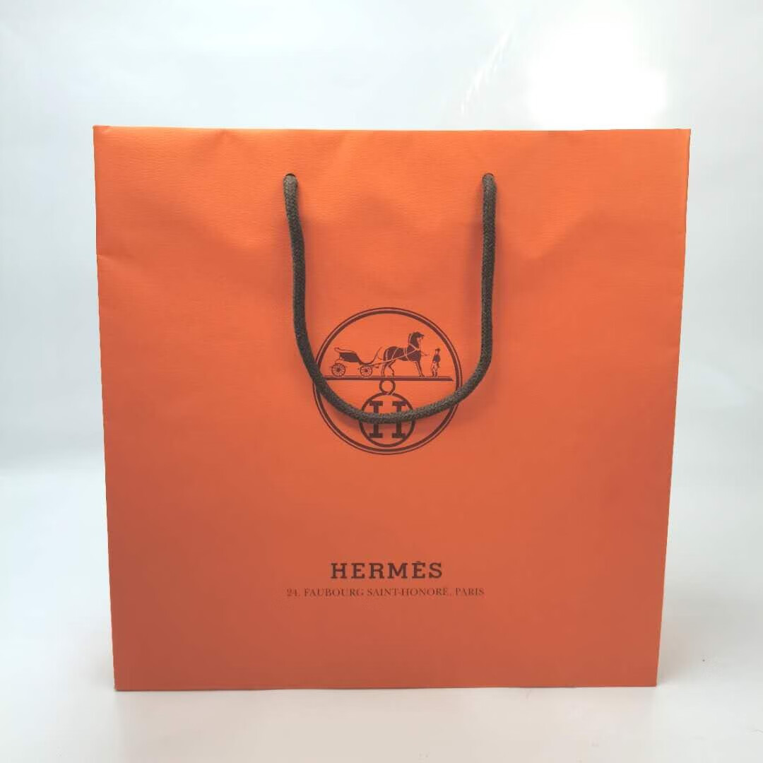 二手95新愛馬仕hermes禮品袋手提紙袋伴手禮袋