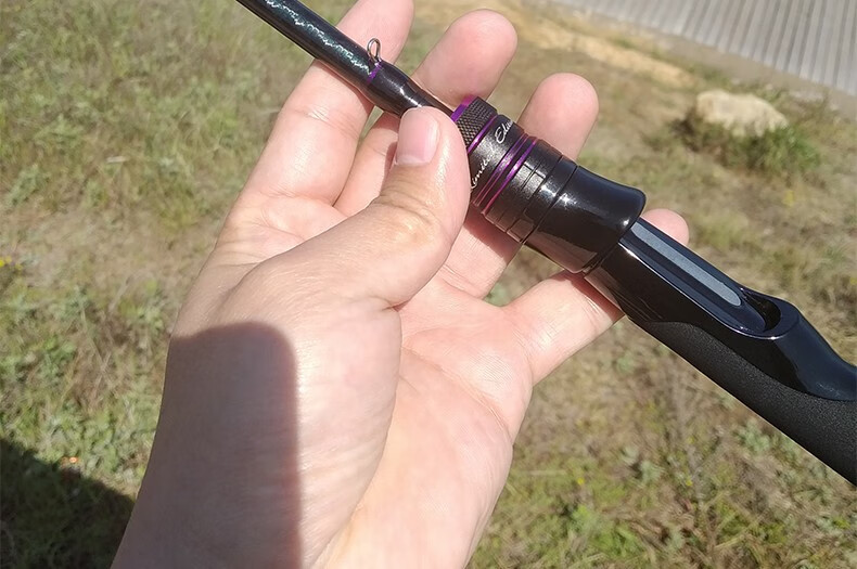 猎牙神鹰超硬碳素中快调路亚竿直柄枪柄1.98米2.