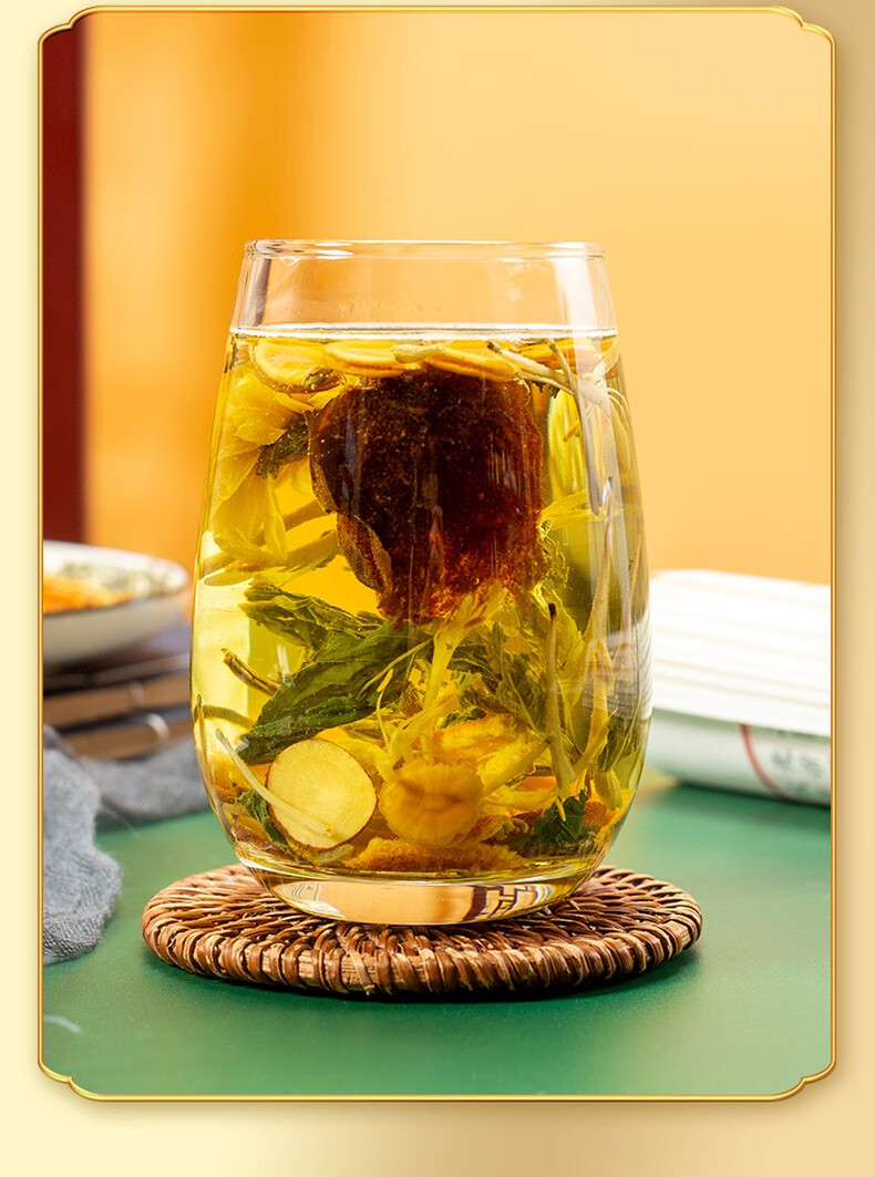 胖大海菊花茶罗汉果茶金银花菊花枸杞茶组合花茶草本清润养生滋补花茶
