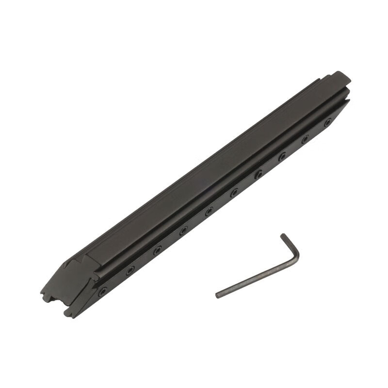 瓦西里瞄准镜燕尾皮轨增高桥转换架瞄准器附件11mm转20mm鱼骨侧翻导轨