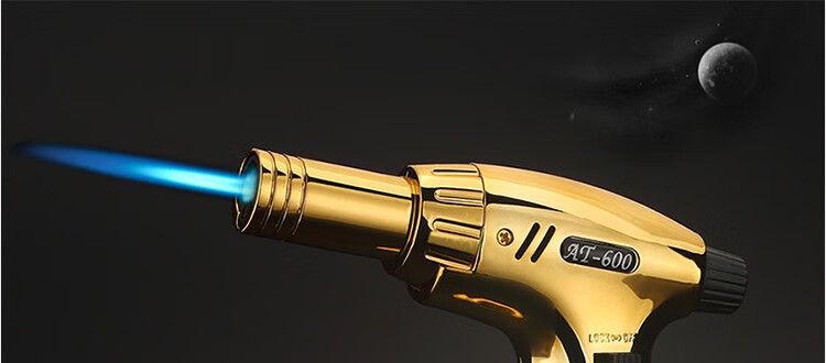 点火器金属高温喷枪焊枪直冲打火机厨房户外烧烤炉烘焙点艾雪茄枪喷枪