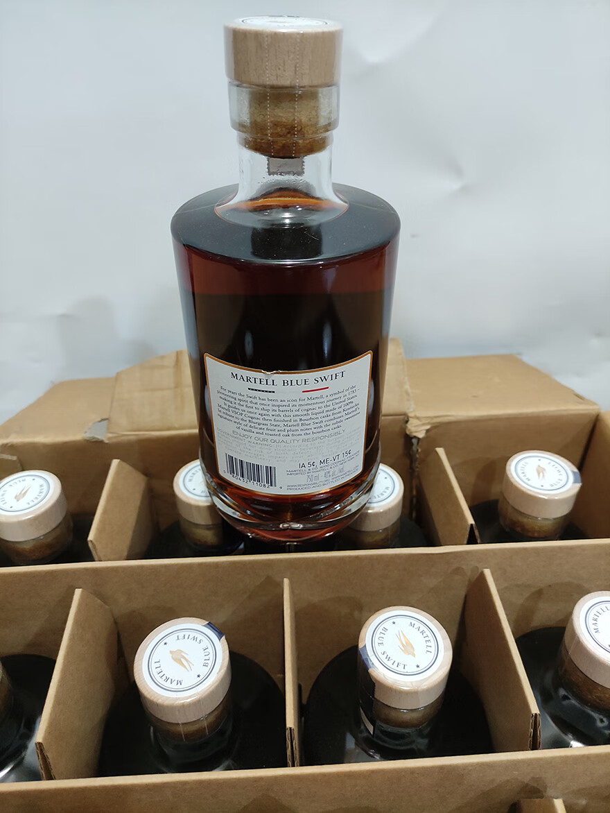 标的107 martell blue swift 750ml 1箱*12瓶-京东司法拍卖