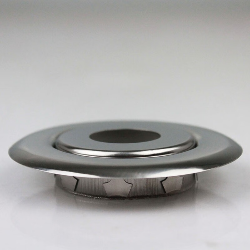 消防喷淋头装饰盖304装饰圈双碟可拆不锈钢喷淋头装饰下喷201dn15不锈
