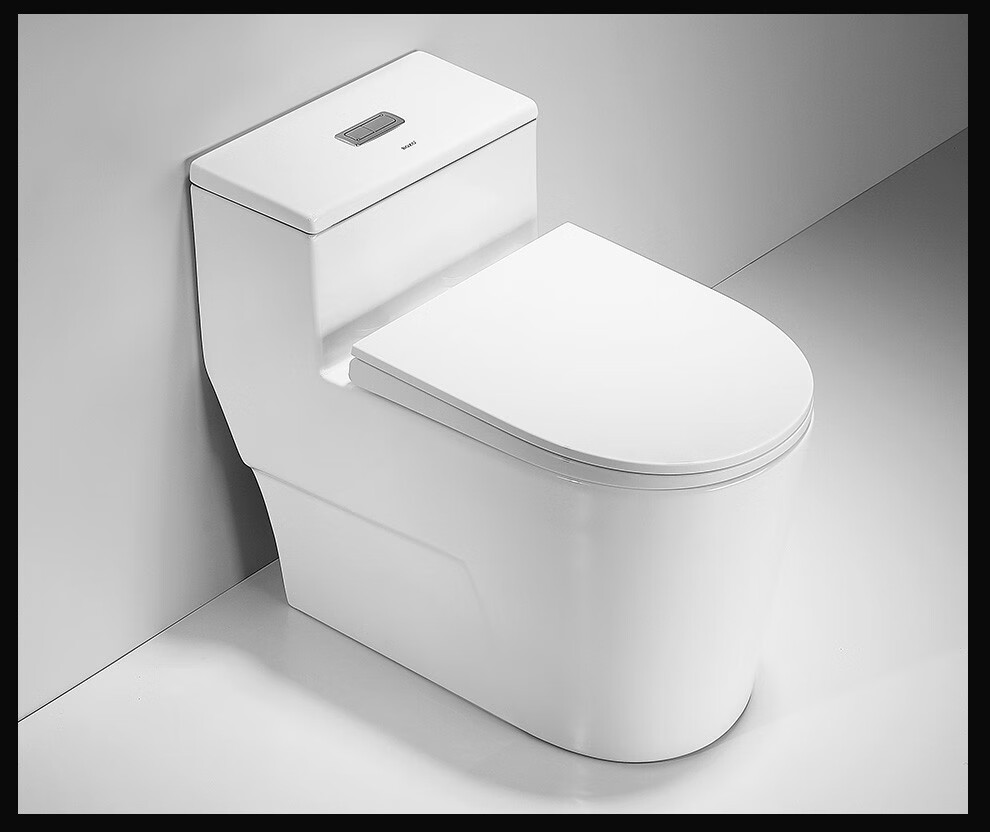 德国博致bozo卫浴马桶坐便器80大口径大冲力喷射虹吸式马桶座便器静音