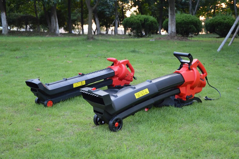 梦动草坪电动吹吸草机吹吸叶机吹风机吹吸尘机吹吸机树叶粉碎机收集