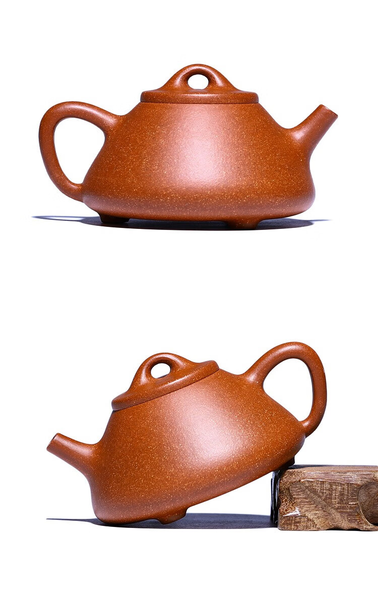 森 宜兴纯手工紫砂壶范耀军工艺美术师原矿降坡泥子冶石瓢家用功夫