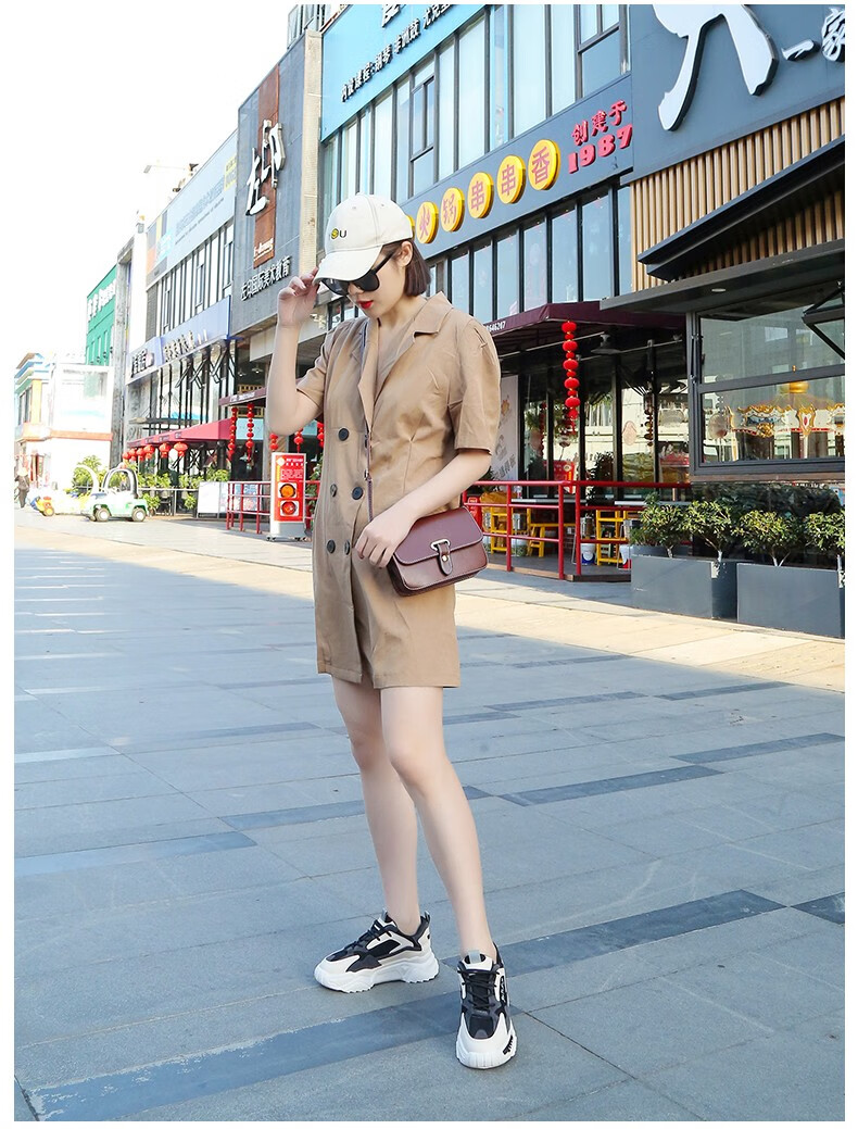 rpbulls网红老爹鞋女春夏网面跑步鞋休闲轻便透气ins百搭街拍运动鞋