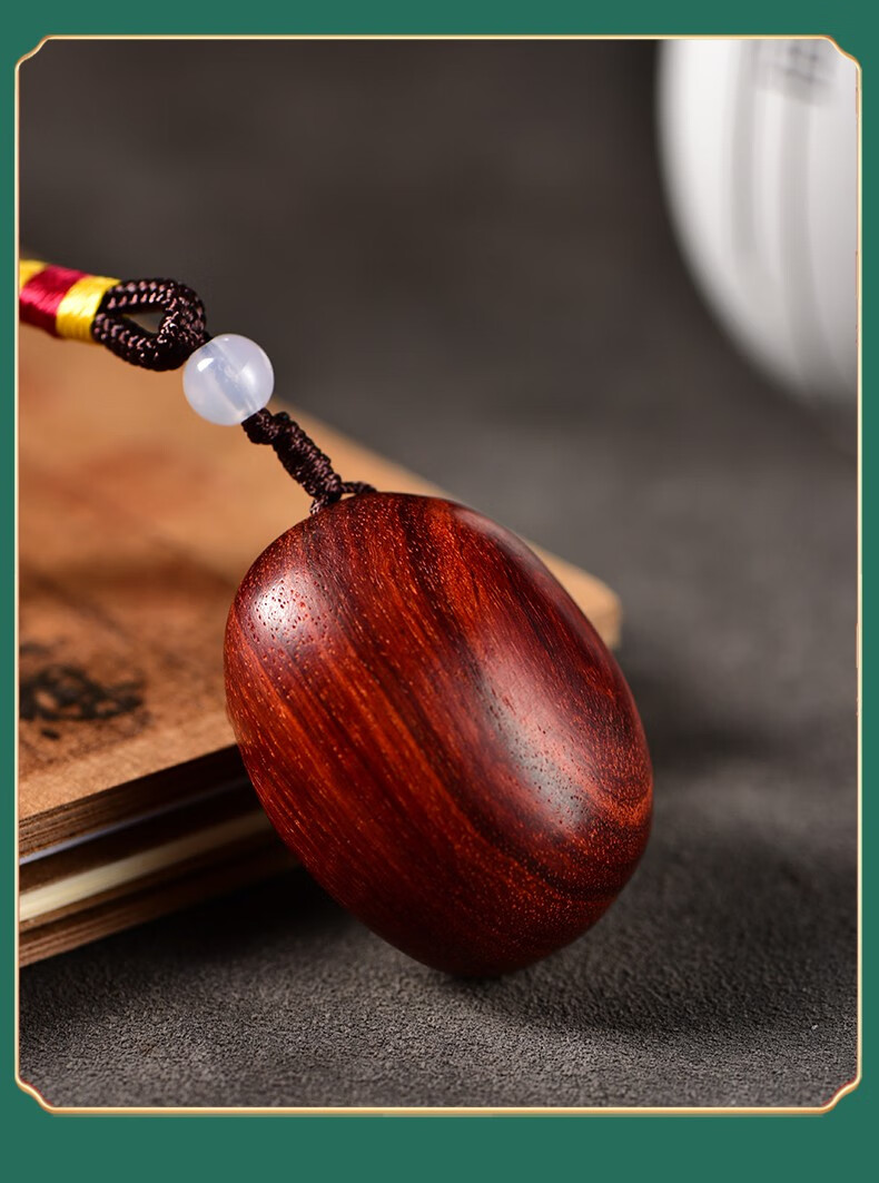 晨熟印度小叶紫檀弥勒佛手把件红木把玩件文玩手工雕刻一团和气挂件