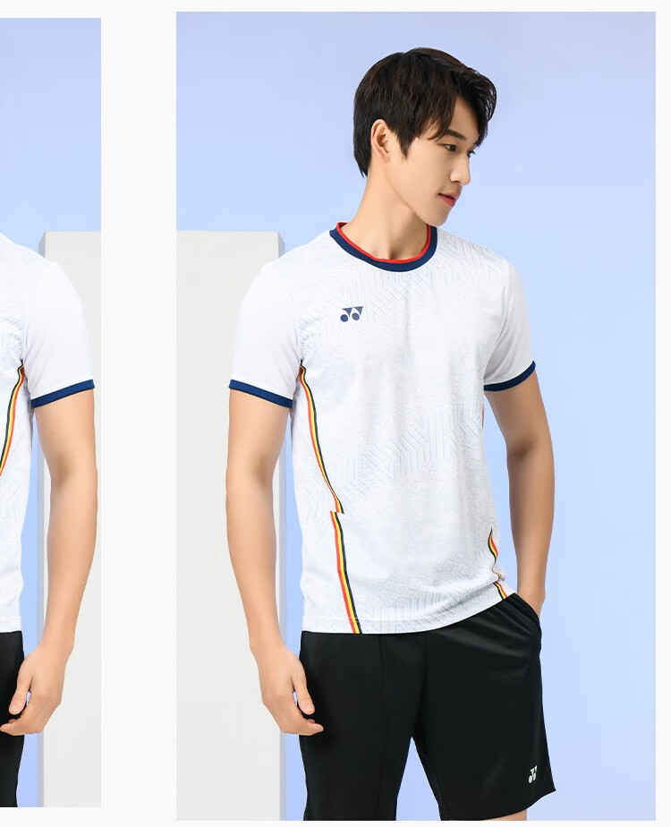 尤尼克斯yonex羽毛球服22年新品大赛系列男款比赛运动上衣速干短袖
